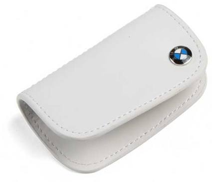 Key Case (White) (Leather)